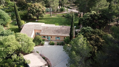 La Genestiere vue du ciel